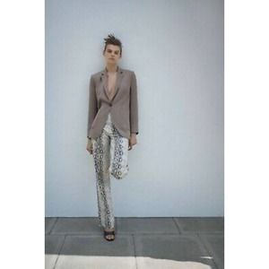 NWT Zara 90's Wide Leg Jeans Whitesnake